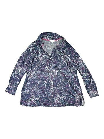 Foxcroft 3/4 Sleeve Button-Down Shirt (view 2)
