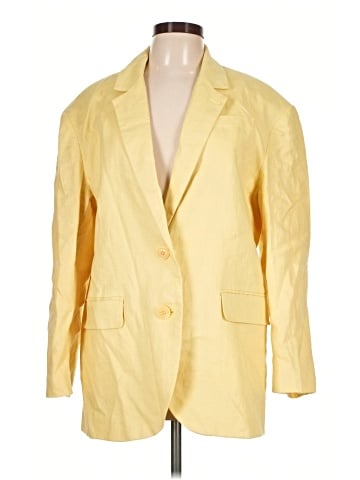 Madewell The Oversized Blazer in 100% Linen (view 1)