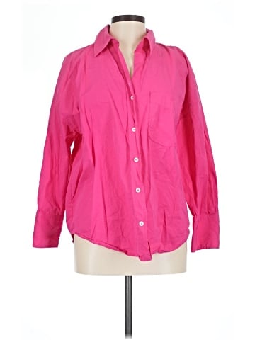Zara Long Sleeve Button-Down Shirt (view 1)