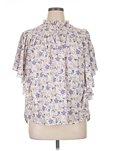 Bishop + Young Short Sleeve Blouse (view 1)