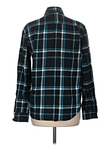 American Eagle Outfitters Long Sleeve Button-Down Shirt (view 2)
