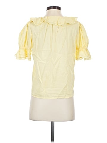 LC Lauren Conrad Short Sleeve Blouse (view 2)