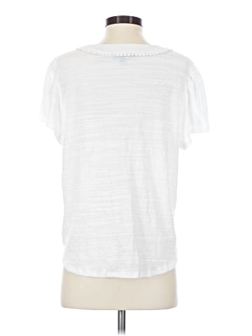 Cable & Gauge Short Sleeve Blouse (view 2)