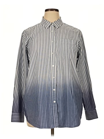 Lands' End Long Sleeve Button-Down Shirt (view 1)