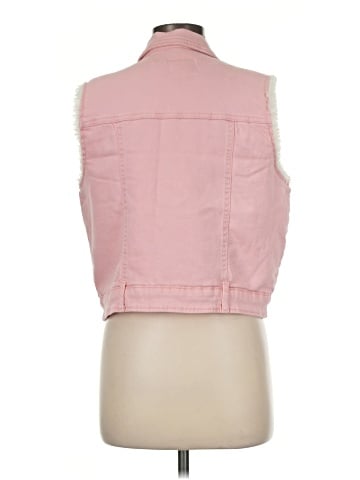 Celebrity Pink Denim Vest (view 2)