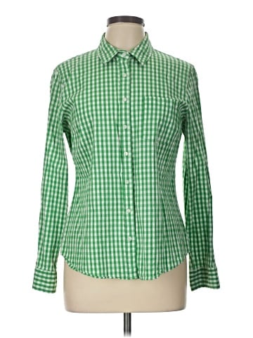 Banana Republic Factory Store Long Sleeve Button-Down Shirt (view 1)