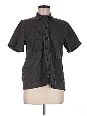 Madewell Short Sleeve Button-Down Shirt (view 1)