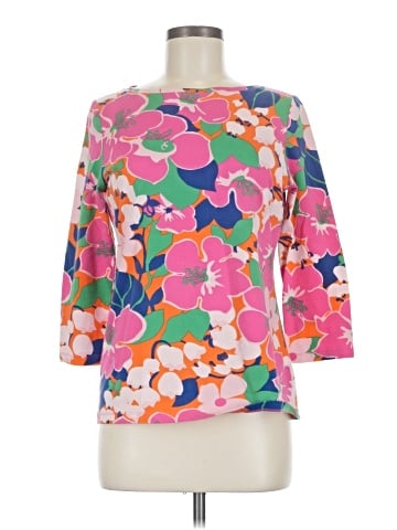 Talbots 3/4 Sleeve T-Shirt (view 1)