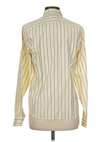 Lauren by Ralph Lauren Long Sleeve Silk Top (view 2)