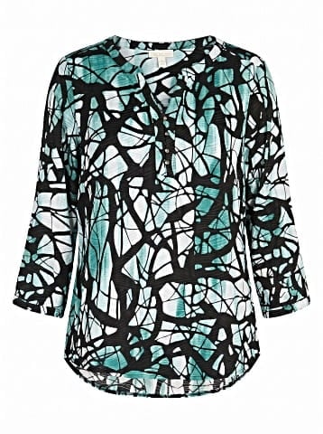 Dana Buchman 3/4 Sleeve Blouse (view 1)