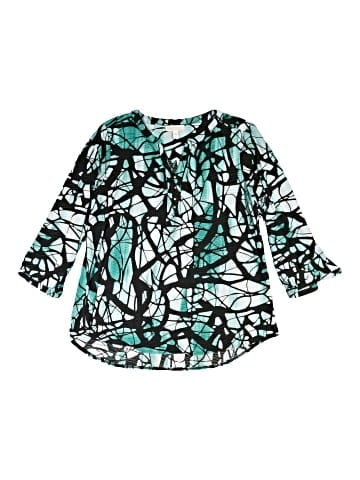Dana Buchman 3/4 Sleeve Blouse (view 2)