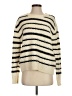 LINE Stripes Ivory Wool Pullover Sweater Size S - photo 1