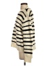 LINE Stripes Ivory Wool Pullover Sweater Size S - photo 5