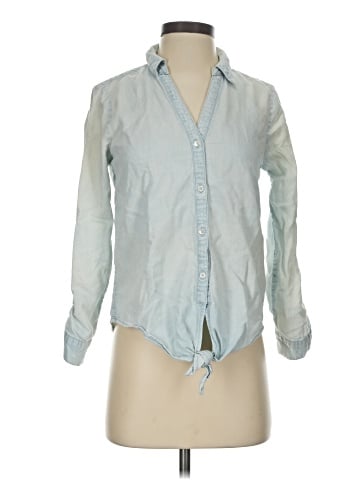 Soft Joie Long Sleeve Button-Down Shirt (view 1)