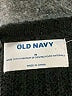 Old Navy Solid Black Pullover Sweater Size M - photo 7