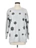 Chaser Stars Silver Pullover Sweater Size S - photo 1