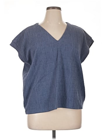 Ann Taylor LOFT Outlet Short Sleeve Blouse (view 1)