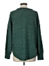 Blu Pepper Solid Green Pullover Sweater Size L - photo 2
