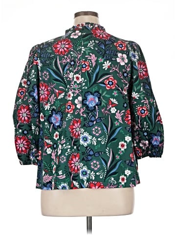 Crown & Ivy 3/4 Sleeve Blouse (view 2)