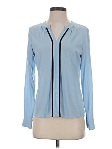 Calvin Klein Long Sleeve Blouse (view 1)