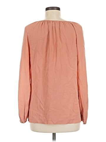Tory Burch Long Sleeve Silk Top (view 2)