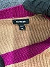 Express Color Block Brown Pullover Sweater Size XXL - photo 7