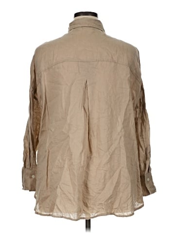 Zara Long Sleeve Button-Down Shirt (view 2)