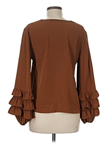 Amanda Uprichard Long Sleeve Blouse (view 1)
