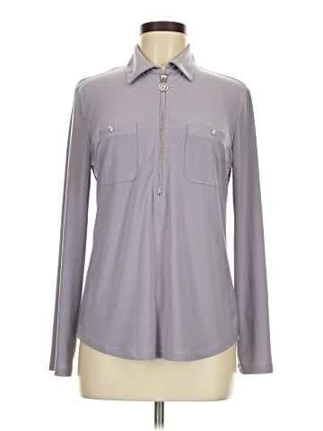 Anne Klein Long Sleeve Blouse (view 1)