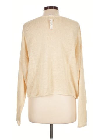 Madewell Linen V-Neck Sweater (view 2)