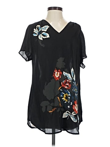 CAbi Short Sleeve Blouse (view 1)
