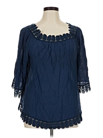 Zac & Rachel 3/4 Sleeve Blouse (view 1)