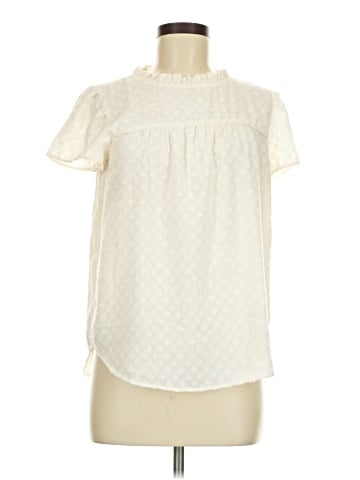 Ann Taylor LOFT Short Sleeve Blouse (view 1)