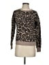 J.Crew Animal Print Brown Pullover Sweater Size XS - photo 1
