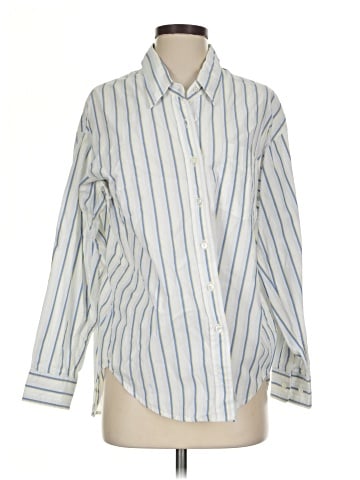 Wilfred Free Long Sleeve Button-Down Shirt (view 1)