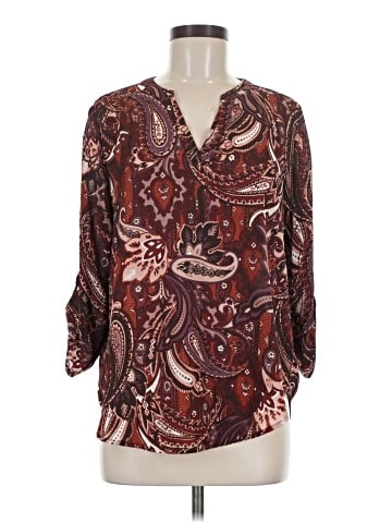 Maurices 3/4 Sleeve Blouse (view 1)