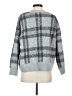 Halogen Plaid Gray Pullover Sweater Size M - photo 2