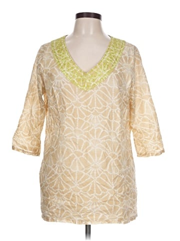 Calypso St. Barth For Target 3/4 Sleeve Blouse (view 1)