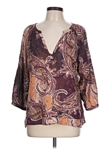 Sanctuary 3/4 Sleeve Blouse (view 1)