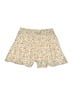 Paper Crane 100% Polyester Floral Ivory Skort Size L - photo 1