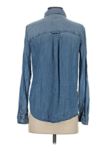 American Eagle Outfitters Long Sleeve Button-Down Shirt (view 2)
