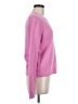 Gap Solid Pink Pullover Sweater Size M - photo 4