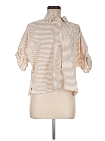 Lilla P 3/4 Sleeve Button-Down Shirt (view 1)