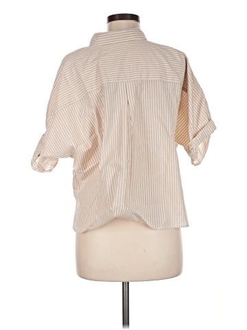 Lilla P 3/4 Sleeve Button-Down Shirt (view 2)