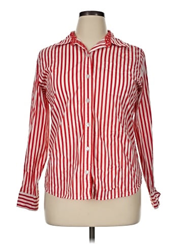 Isaac Mizrahi for Target Long Sleeve Button-Down Shirt (view 1)