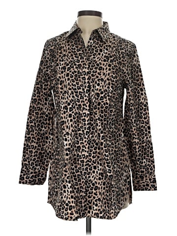 Chico's Long Sleeve Button-Down Shirt (view 1)