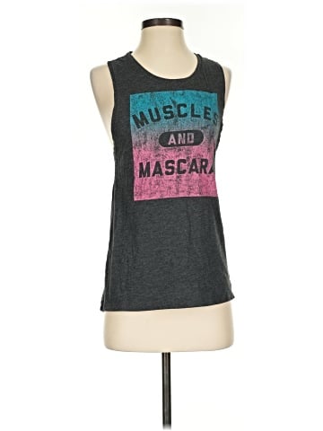 Chin Up Sleeveless T-Shirt (view 1)