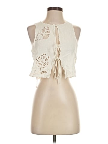 MNG Sleeveless Blouse (view 1)