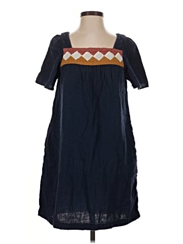 Madewell Patchwork Shift Mini Dress (view 1)
