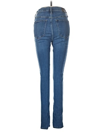 Madewell Tall 10" High-Rise Roadtripper Supersoft Jeans in Playford Wash (view 2)